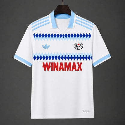 Camisola RC Strasbourg 2026-27 Alternativa Branca Versão Adepto