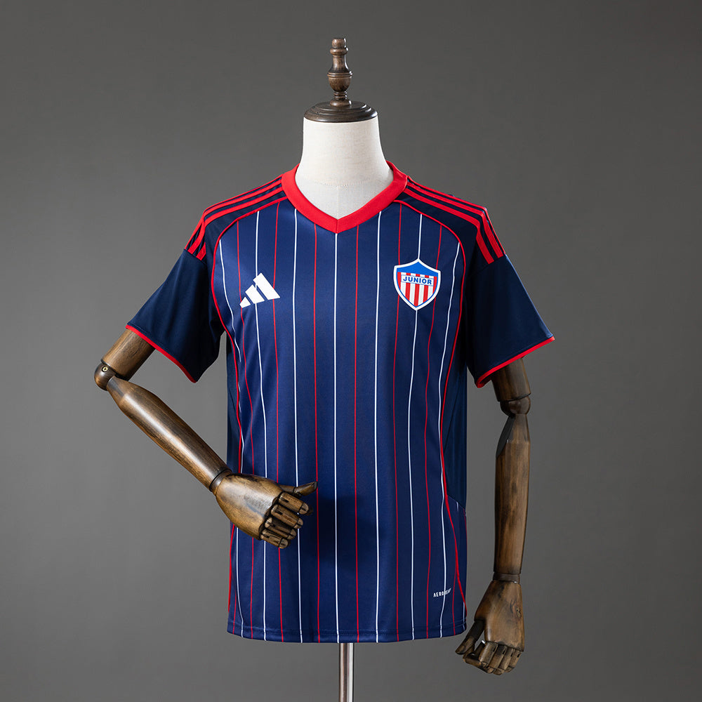 Camisola Junior FC 2026-27 Alternativa Azul Lisa Versão Adepto