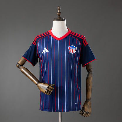 Camisola Junior FC 2026-27 Alternativa Azul Lisa Versão Adepto