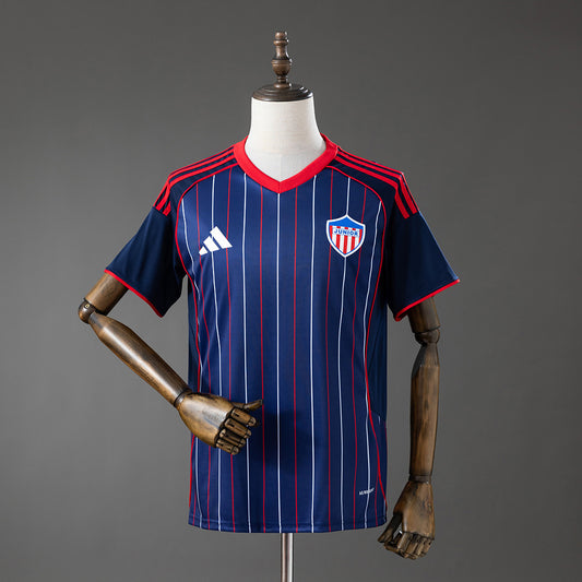 Camisola Junior FC 2026-27 Alternativa Azul Lisa Versão Adepto