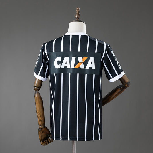 Camisola SC Corinthians 2013-14 Alternativa Preta Versão Adepto