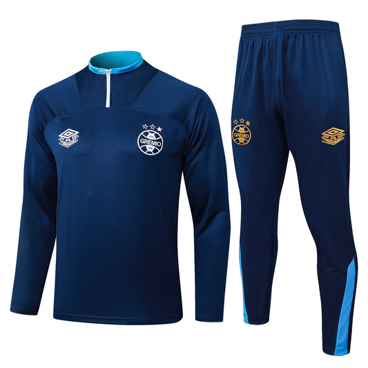 Fato de Treino Gremio 2025-26- Camisola com Fecho