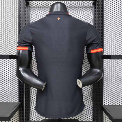 Camisola Ac Milan 2026-27 Alternativa Preta Versão Adepto Jogador