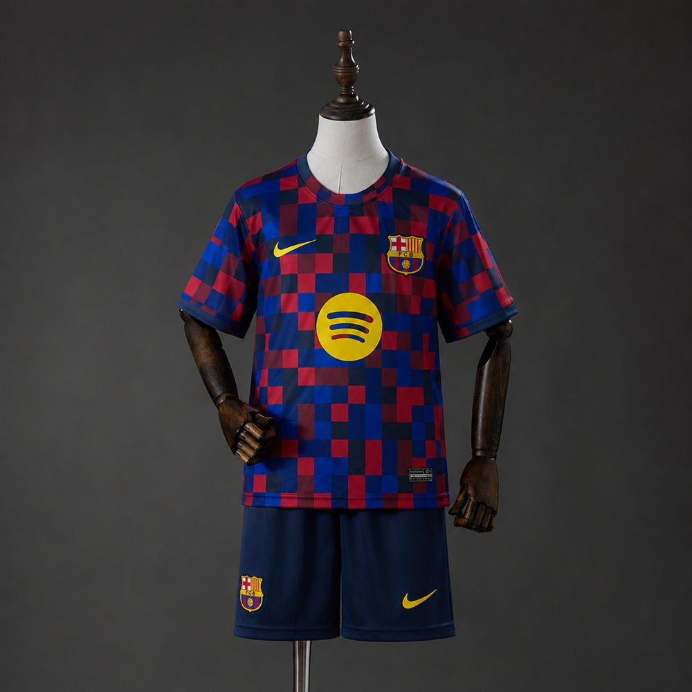 Kit Criança FC Barcelona 2026-27 Pre-Match