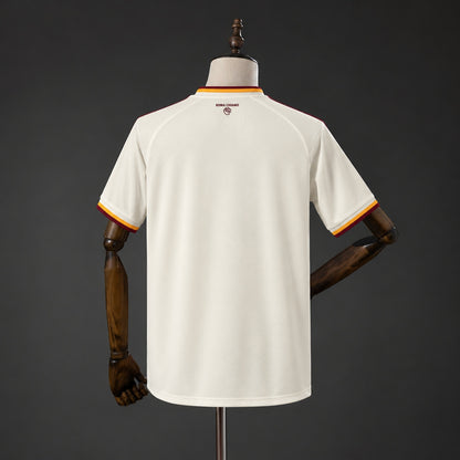 Camisola AS Roma 2026-27 Alternativa Branca Versão Adepto