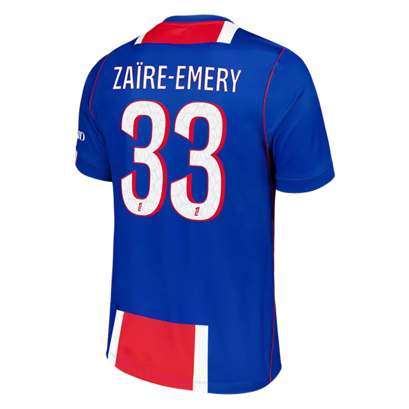 Camisola FC Paris Saint-Germain 2026-27 Principal Versão Adepto ZAÏRE-EMERY #33