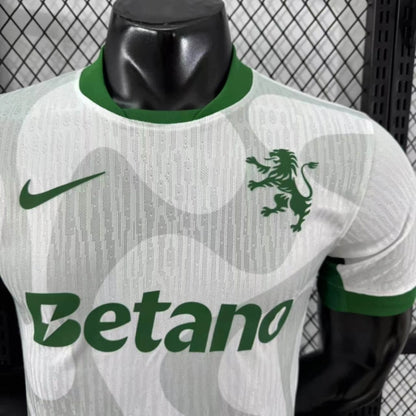 Camisola SCP 2025-26 Alternativa Branca Versão Jogador