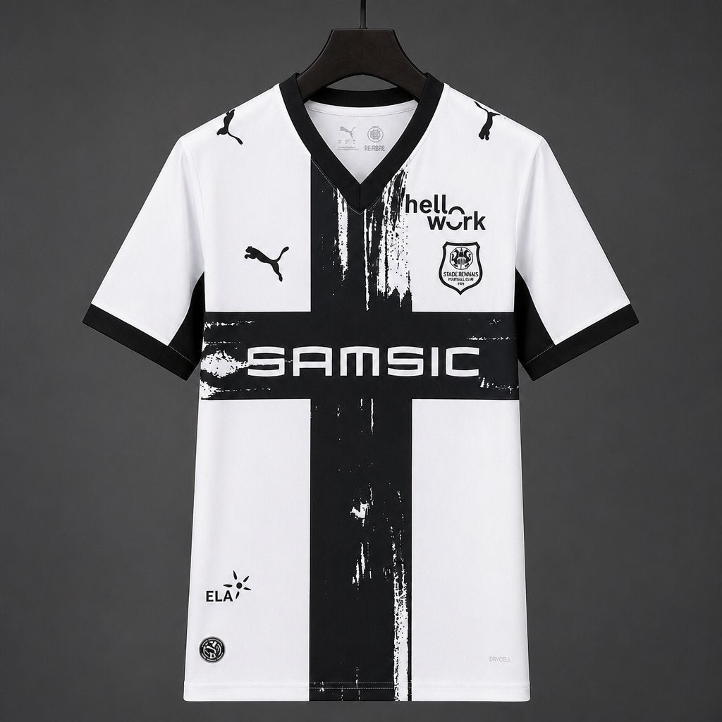 Camisola Stade Rennais FC 2026 27 Alternativa Branca Vers o Adepto Raiuga camisola-stade-rennais-fc-2026-27-alternativa-branca-vers-o-adepto-raiuga