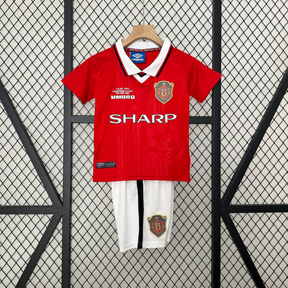 Kit Criança M-United 1999-00 Principal Final UCL