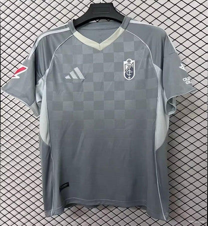 Camisola Granada CF 2025-26 Alternativa Cinzenta Versão Adepto