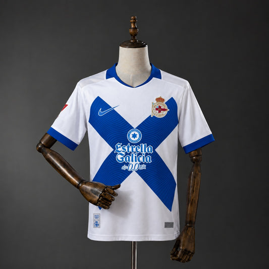 Camisola RC Deportivo de Corunha 2026-27 Alternativa Branca Versão Adepto
