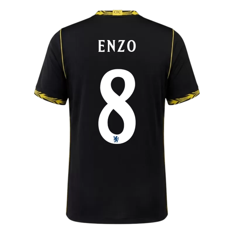 Camisola CHE 2026-27 Alternativa Preta UCL Versão ENZO #8