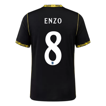 Camisola CHE 2026-27 Alternativa Preta UCL Versão ENZO #8