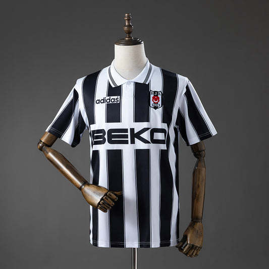 Camisola Besiktas JK 1996-97 Alternativa Preta Versão Adepto