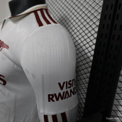 Camisola Manga Comprida ARS 2025-26 Alternativa Branca Versão Jogador