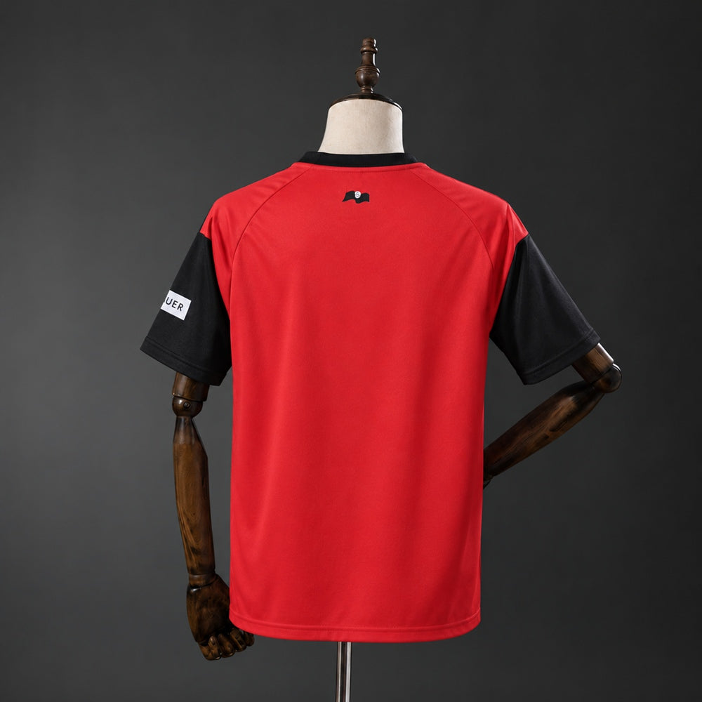 Camisola 1.FC Nuremberg 2026-27 Alternativa Vermelha Versão Adepto