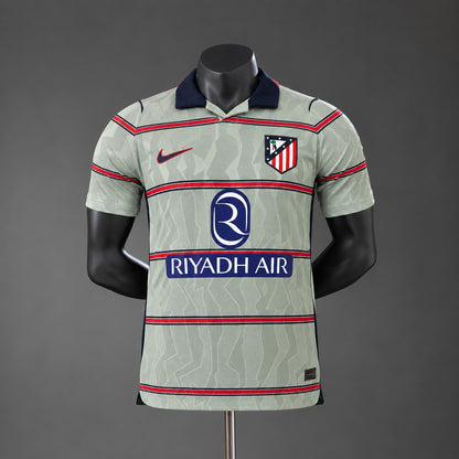 Camisola Atletico Madrid 2026-27 Alternativa Cinzenta Versão Jogador