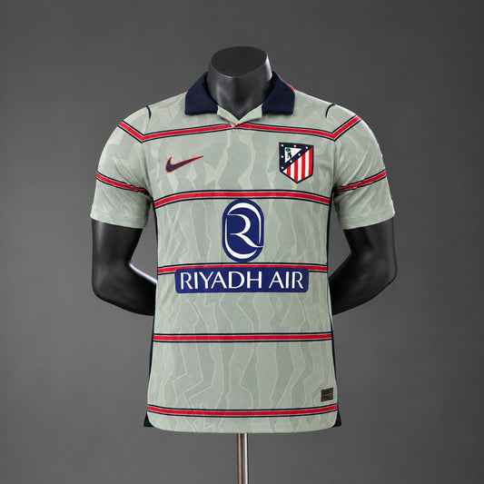 Camisola Atletico Madrid 2026-27 Alternativa Cinzenta Versão Jogador