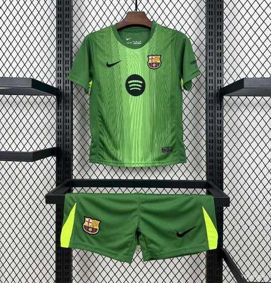 Kit Criança FC Barcelona 2025-26 Guarda-Redes