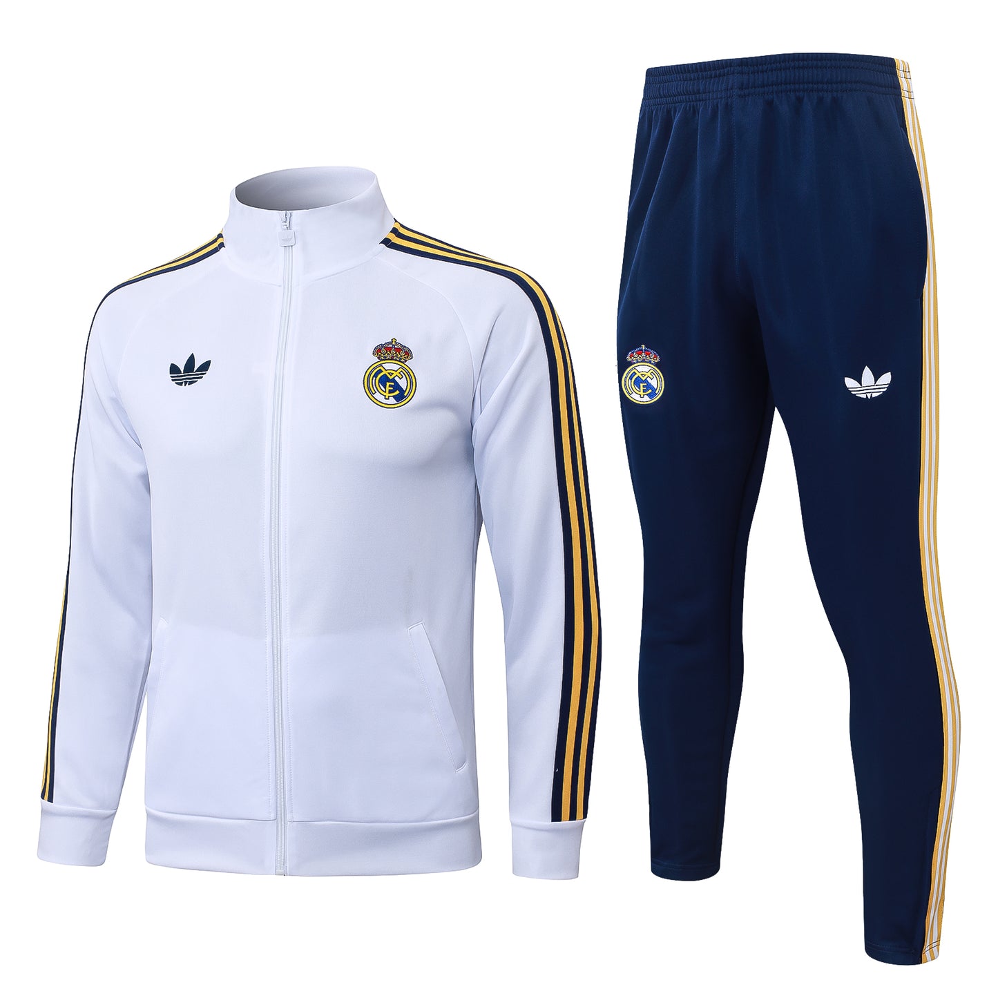 Fato de Treino Real Madrid CF 2026-27 - Casaco sem Capuz