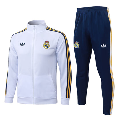 Fato de Treino Real Madrid CF 2026-27 - Casaco sem Capuz