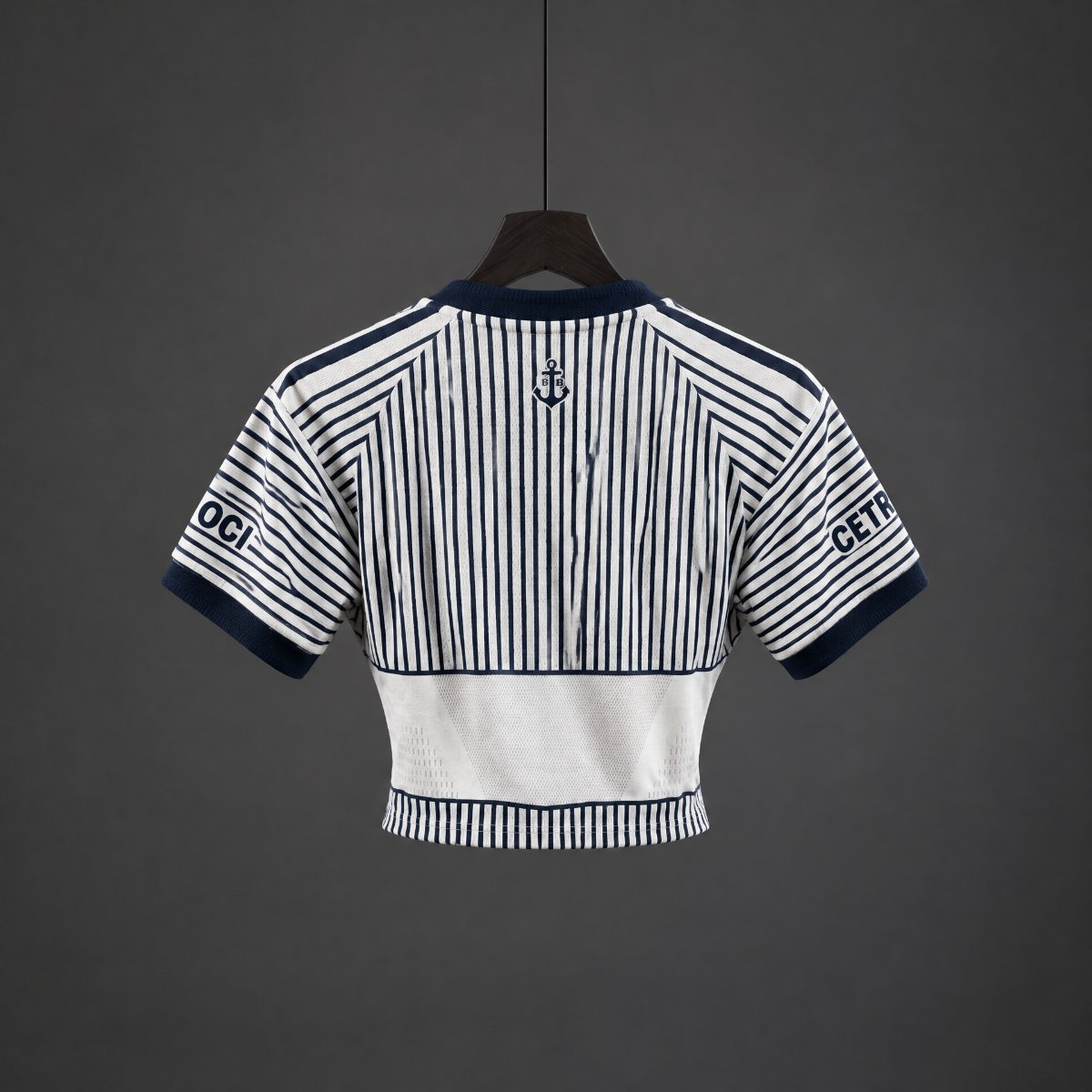 Crop Top Mulher CA Boca Juniors 2026-27 Alternativo Cinzento