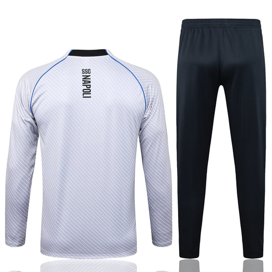Fato de Treino Napoles 2025-26 - Camisola com Fecho