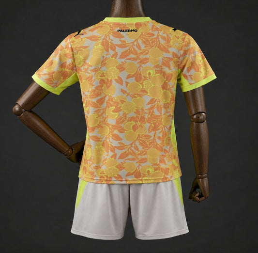Kit Criança Palermo FC 2026-27 Alternativo Laranja