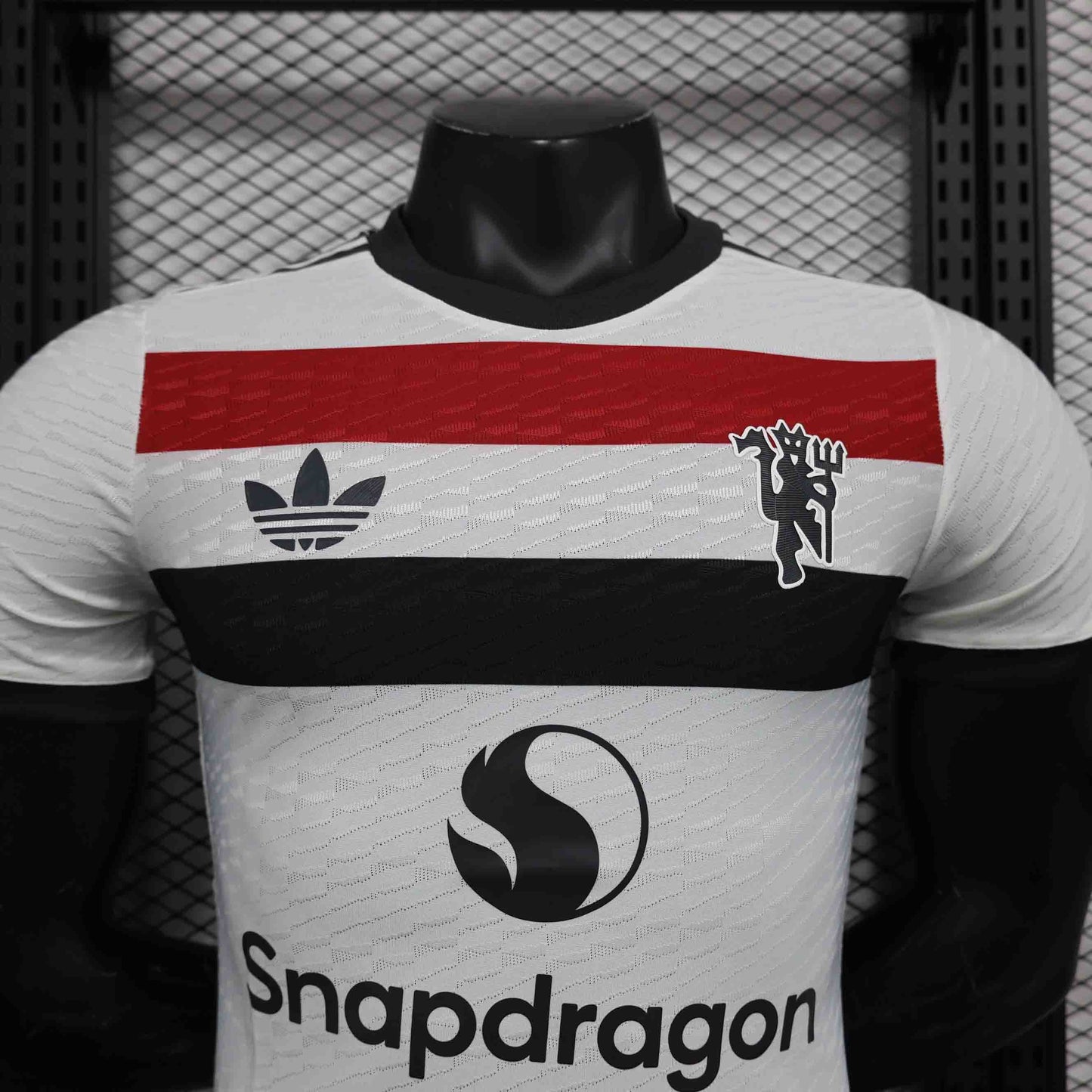 Camisola M-United 2024-25 Alternativa Branca Versão Jogador