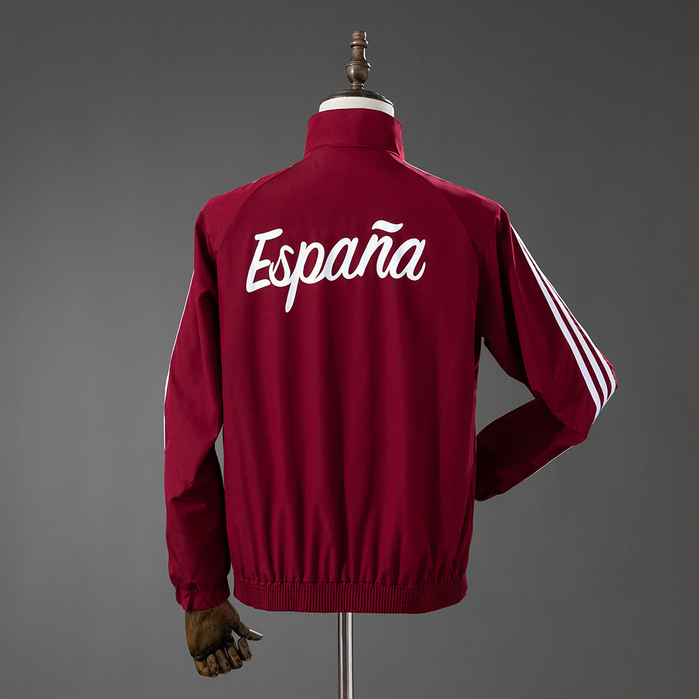Corta Vento Espanha 2026 Vermelho