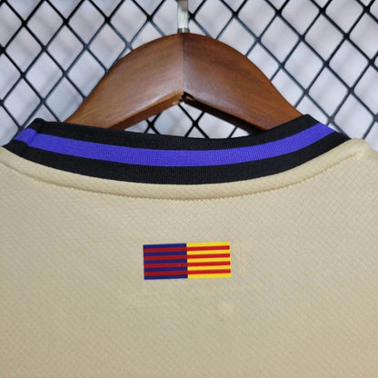 Camisola FC Barcelona 2025-26 Alternativa Amarela Versão Mulher