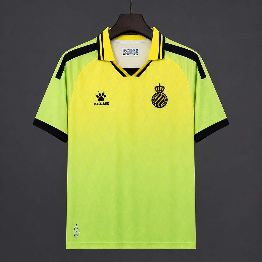 Camisola RCD Espanyol 2026-27 Alternativa Verde Versão Adepto