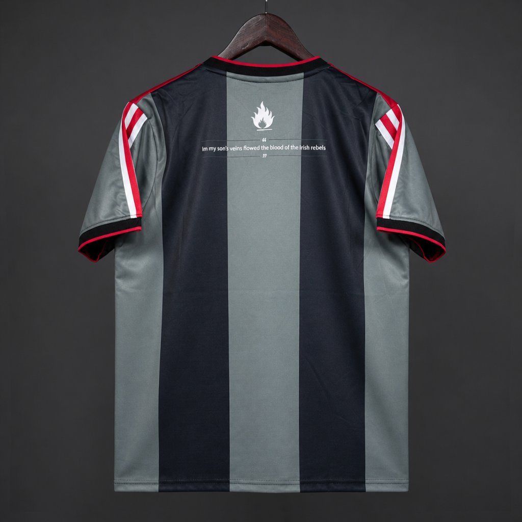 Camisola Bohemian FC 2026-27 Alternativa Cinzenta Versão Adepto