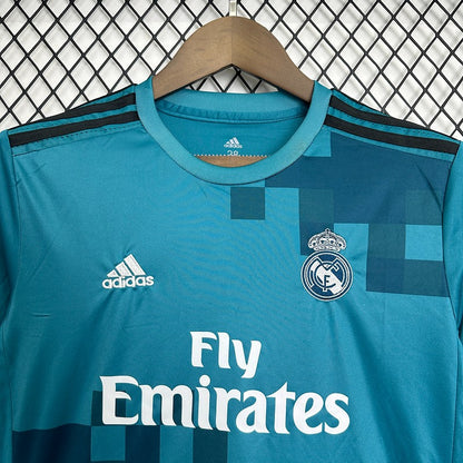 Kit Criança Manga Comprida Real Madrid 2016-17 Alternativo