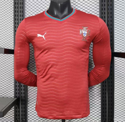 Camisola Manga Comprida Portugal 2026 Principal Versão Jogador