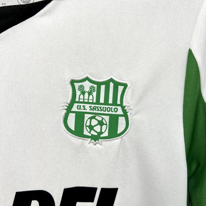 Camisola US Sassuolo 2025-26 Alternativa Branca Versão Adepto