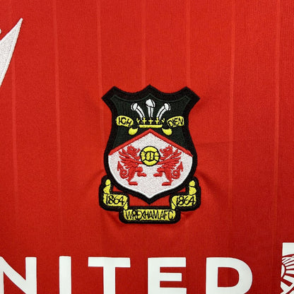 Camisola Wrexham AFC 2025-26 Principal Versão Adepto