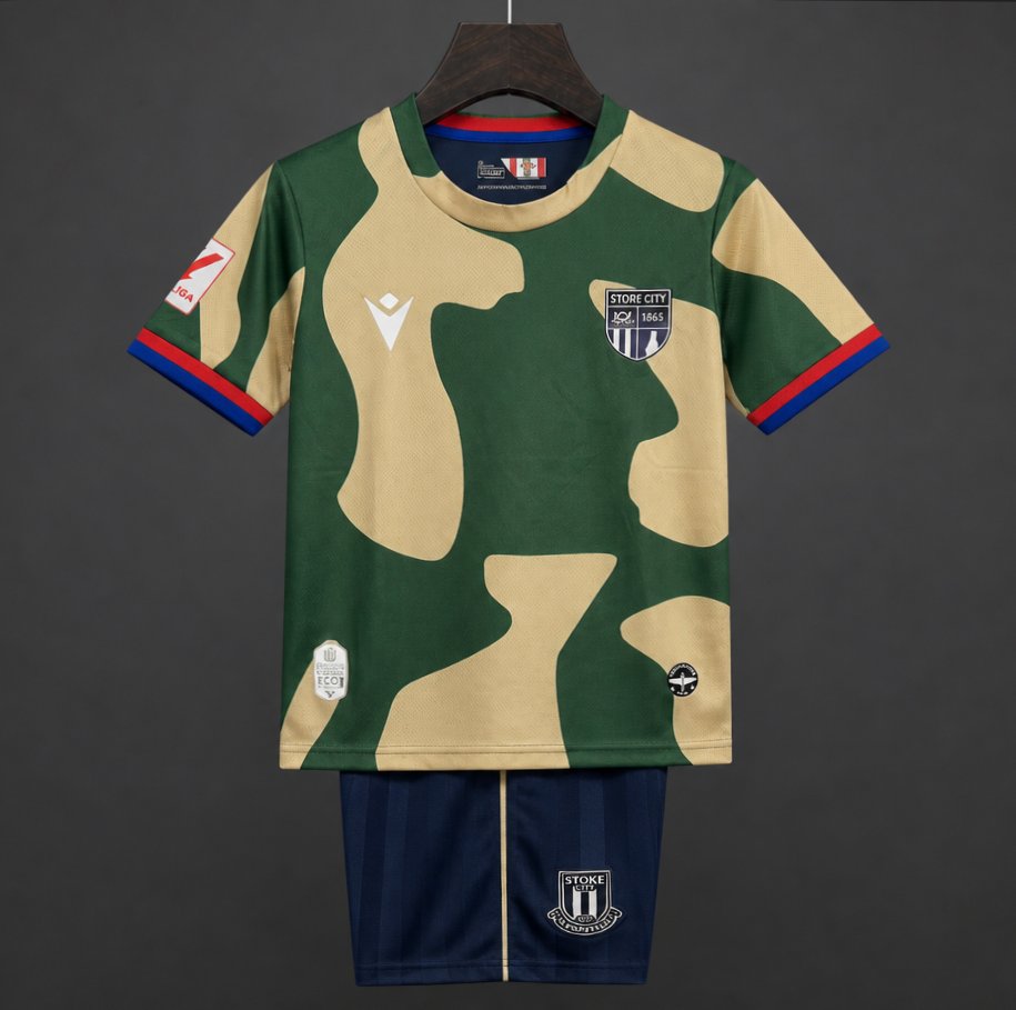 Kit Criança S-City 2026-27 Alternativo Azul
