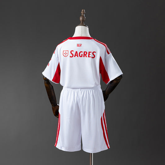 Kit Criança SLB 2025-26 Alternativo Branco
