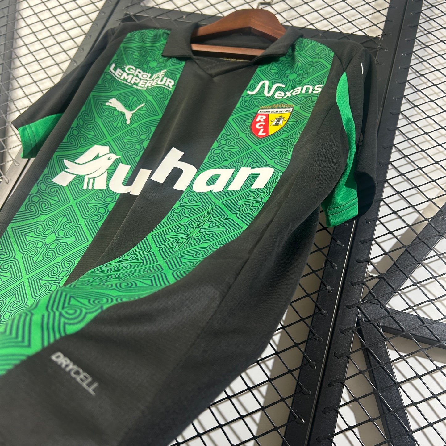 Camisola RC Lens 2025-26 Alternativa Verde Versão Adepto