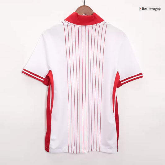 Camisola Canada 2024 Alternativa Branca Versão Adepto