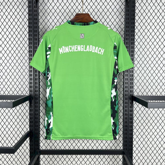 Camisola Borussia Monchengladbach 2025-26 Alternativa Verde Versão Adepto