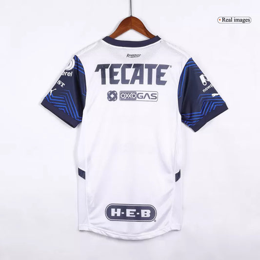 Camisola CF Monterrey 2024-25 Alternativa Branca Versão Adepto
