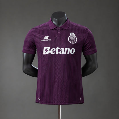 Camisola F.C.P. 2026-27 Alternativa Roxa Lisa Versão Jogador