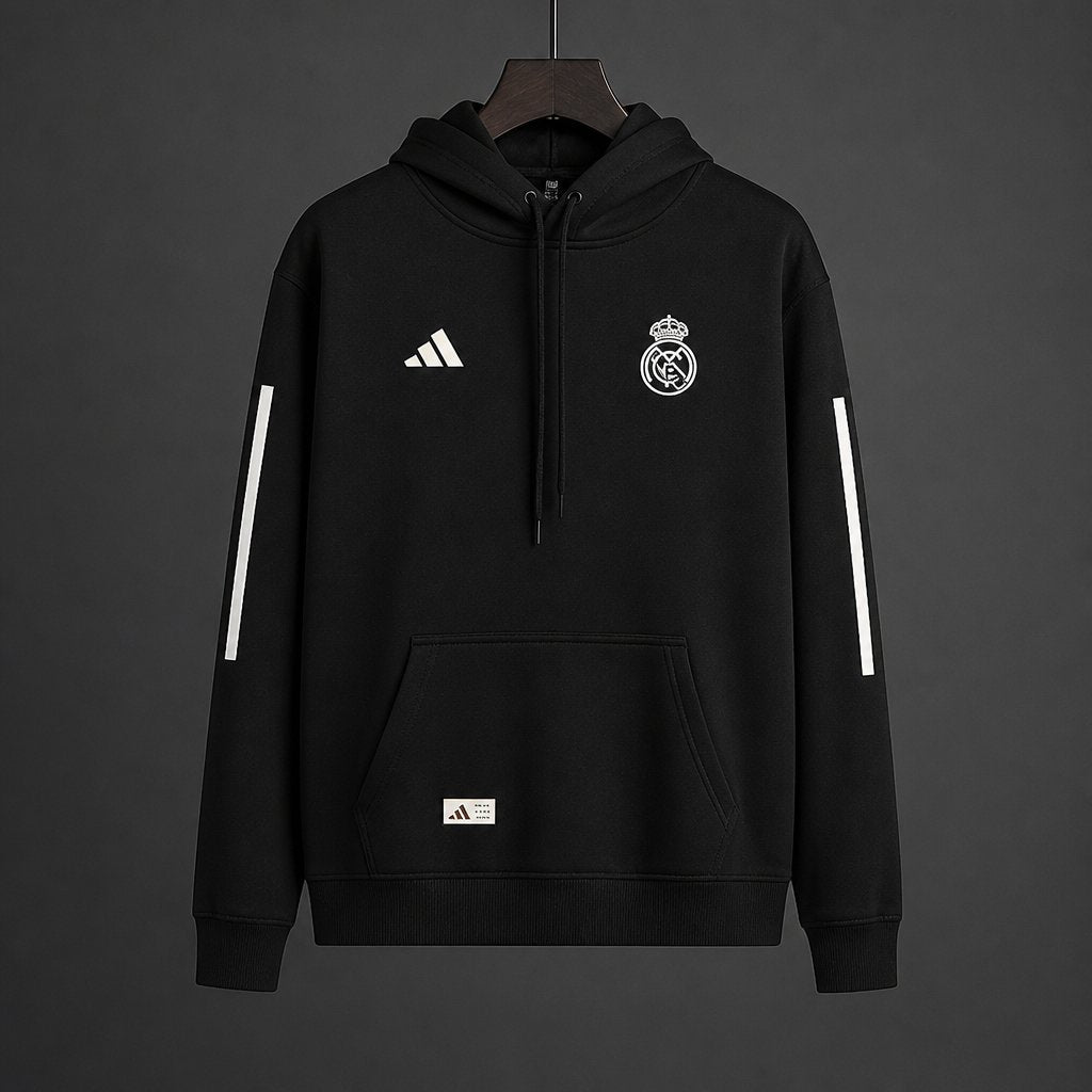 Hoodie Real Madrid CF 2026-27 Preto