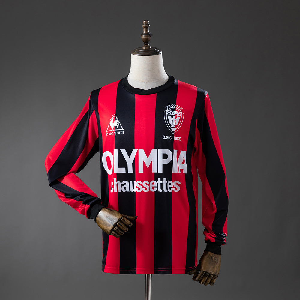 Camisola Manga Comprida OGC Nice 1977-78 Principal
