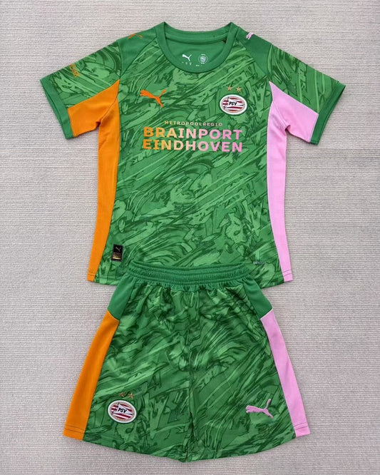 Kit Criança PSV Eindhoven 2025-26 Guarda-Redes