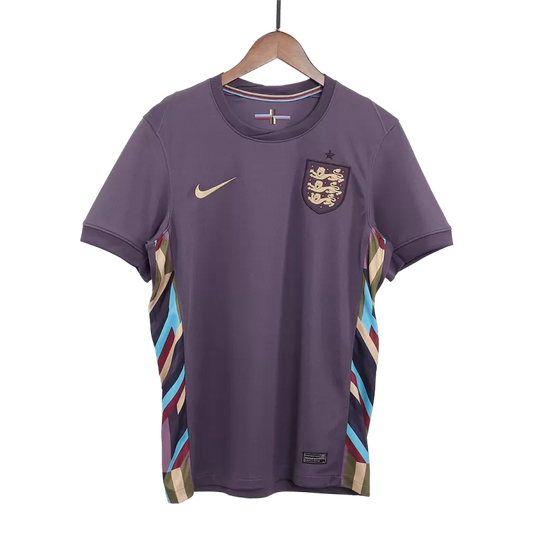 Camisola Inglaterra 2024 Alternativa Azul Versão Adepto