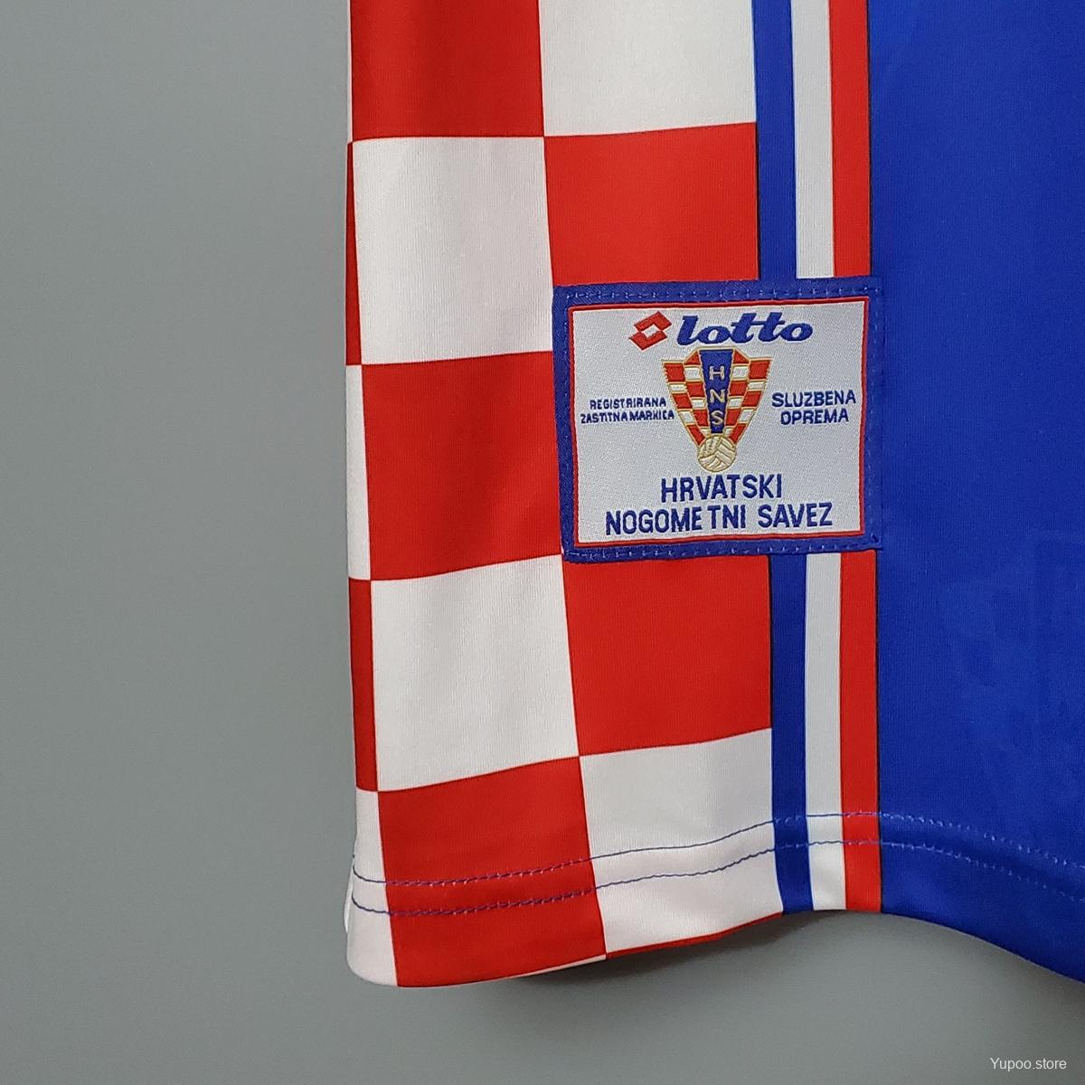 Camisola Croacia 1998 Alternativa