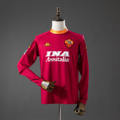 Camisola Manga Comprida AS Roma 2000-01 Principal